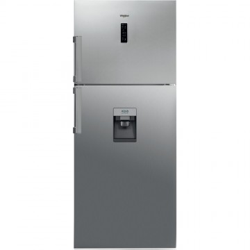Whirlpool Ψυγείο Δίπορτο 419lt NoFrost Υ180xΠ70xΒ72.5εκ. Inox WT70E 832 X AQUA Whirlpool Ψυγείο Δίπορτο 419lt NoFrost Υ180xΠ70xΒ72.5εκ. Inox WT70E 832 X AQUA